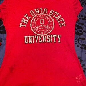 Ohio State University Women's Red Top